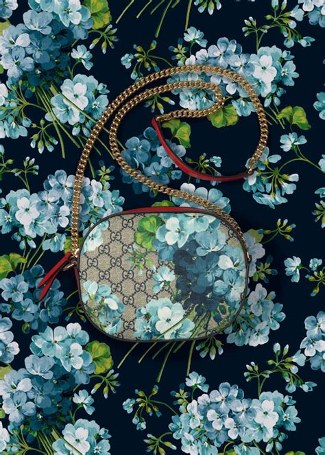 gucci flower bag|gucci backpack with blue flowers.